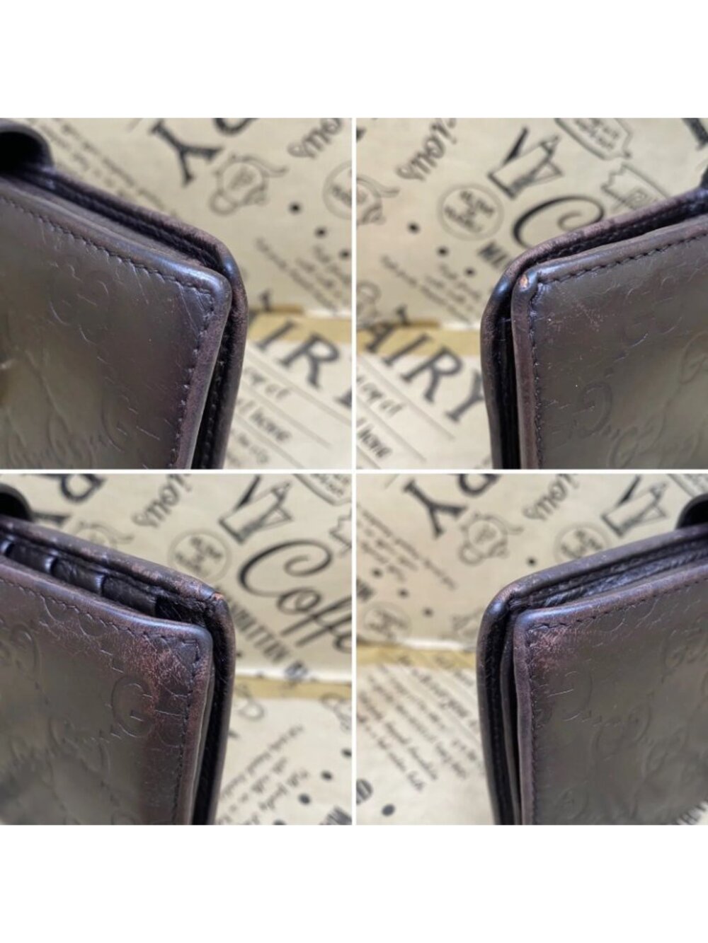 Gucci Wallet 2 GG Leather - Picture 7 of 15